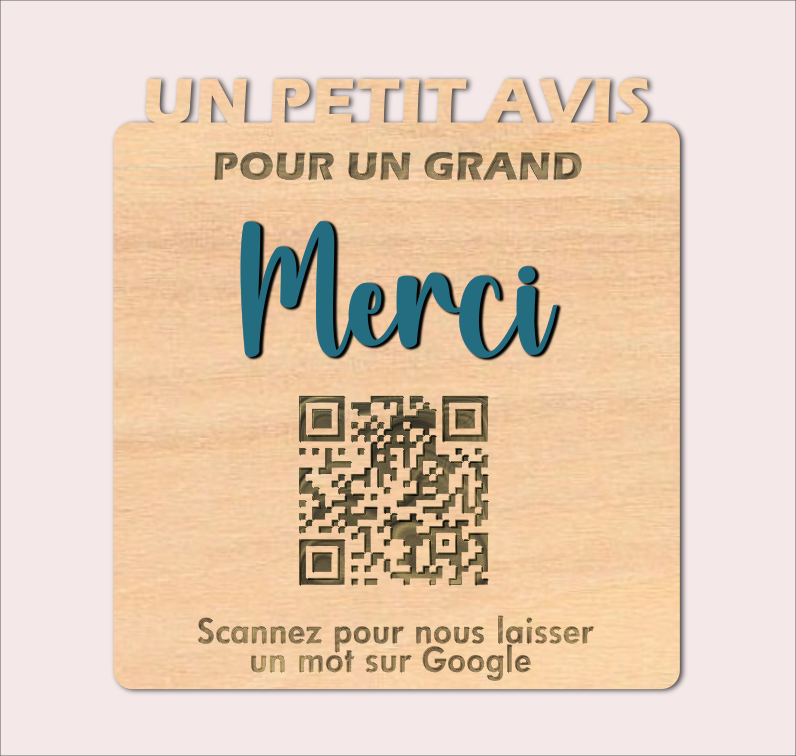 plaque-avis-google-bois-bleu-M1
