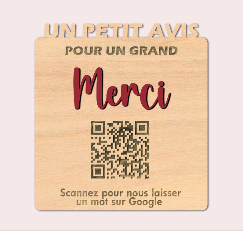 plaque-avis-google-bois-rouge-M1